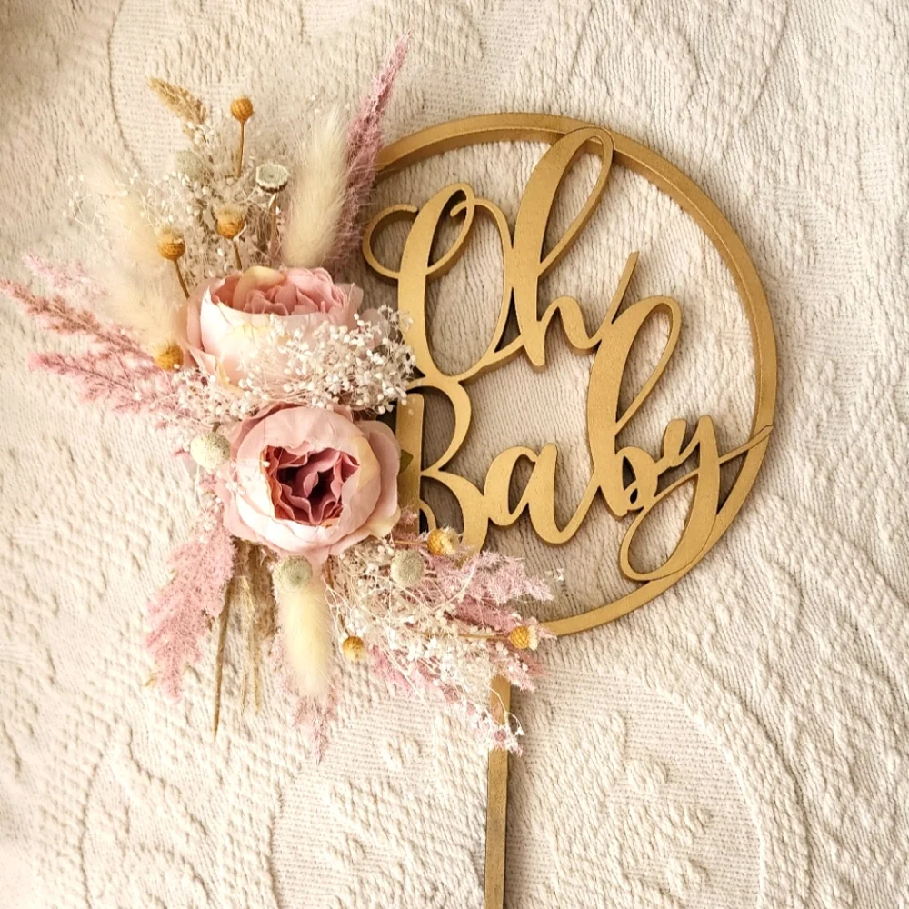 Oh Baby Cake Topper